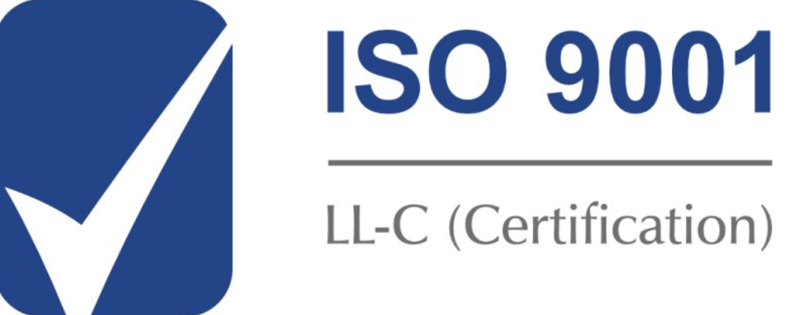 Certificación ISO 9001 de Farmacia La Cubierta, emitida por LL-C (Certification)
